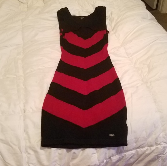 keyhole sweater dress